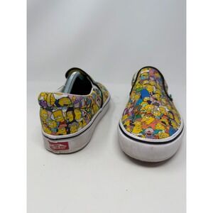 Vans The Simpsons ComfyCush Slip-On Springfield Characters Mens Shoes Size 11